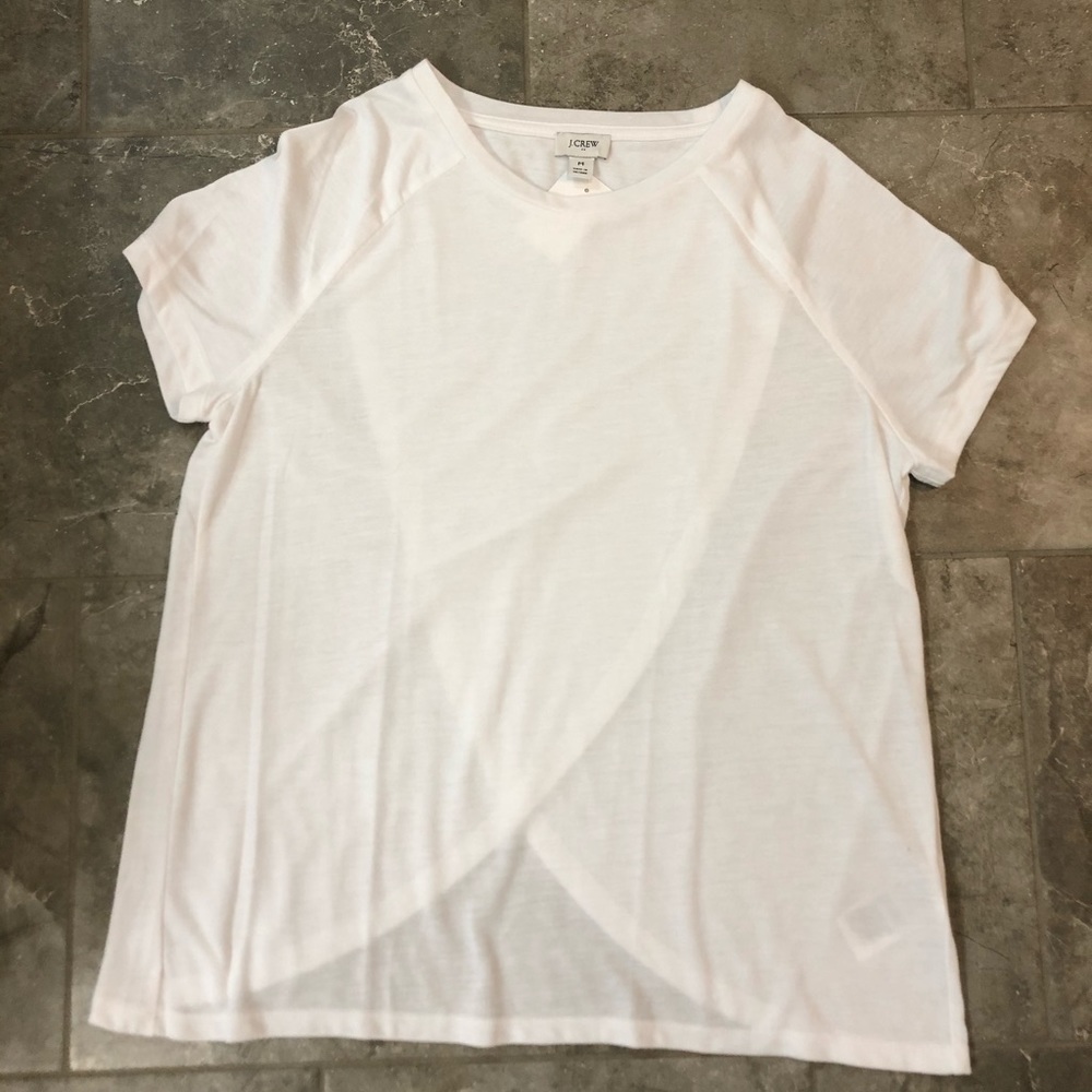 J.Crew Tulip Hem T shirt